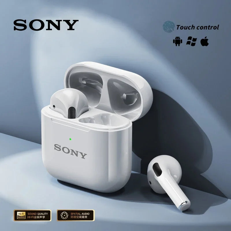 Écouteurs sans fil Sony Pro4 TWS – Casque Bluetooth HiFi, réduction de bruit, oreillettes étanches, micro, pour sport et gaming