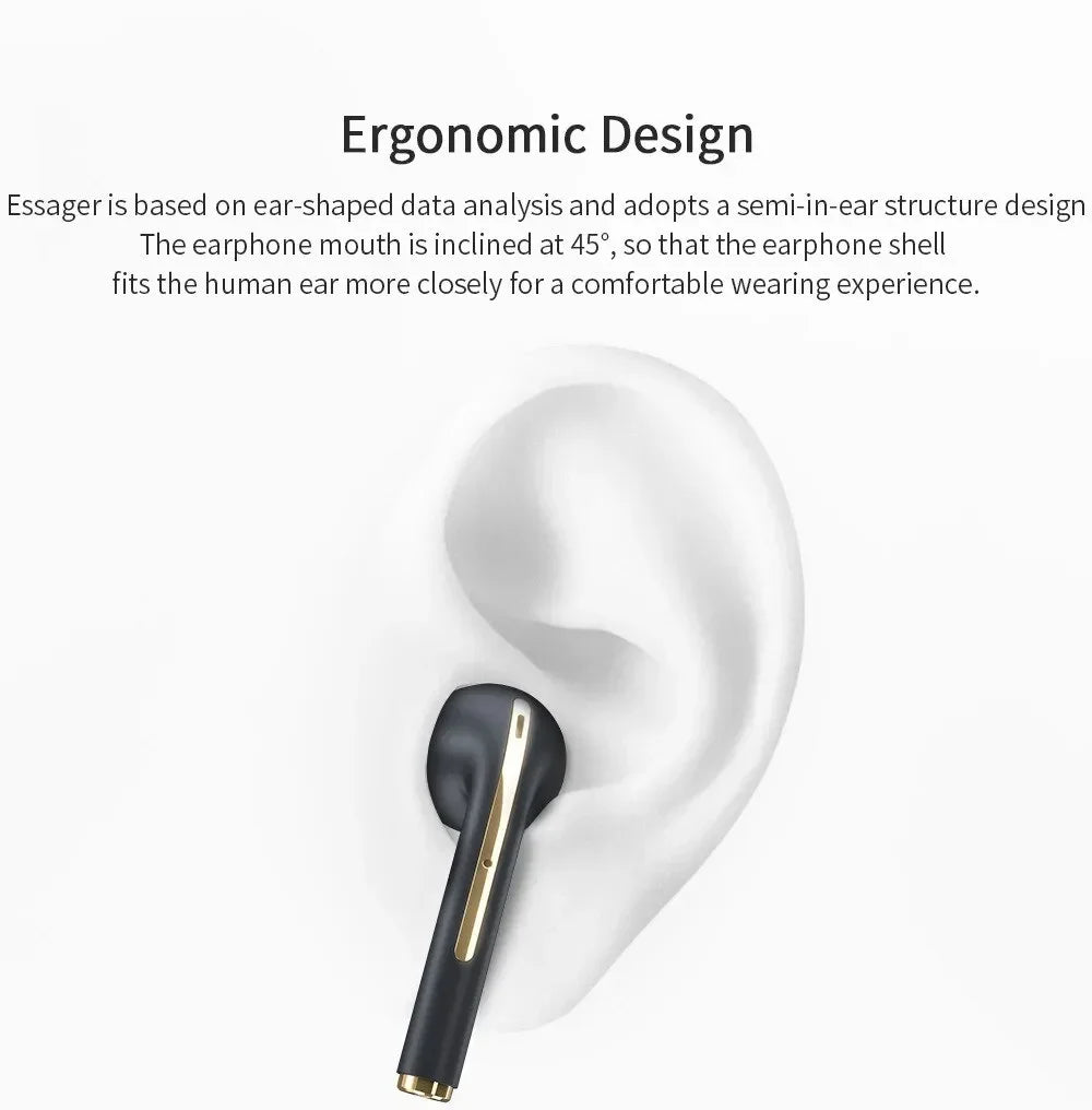 Original Sony J18 TWS Wireless Earphones Bluetooth Ture Sport Headphones HiFI Stereo Game Waterproof Headset With Mic