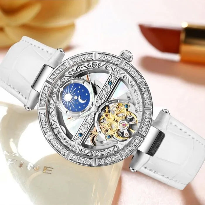 Montre Femme Horloge Luxe Mode Mécanique