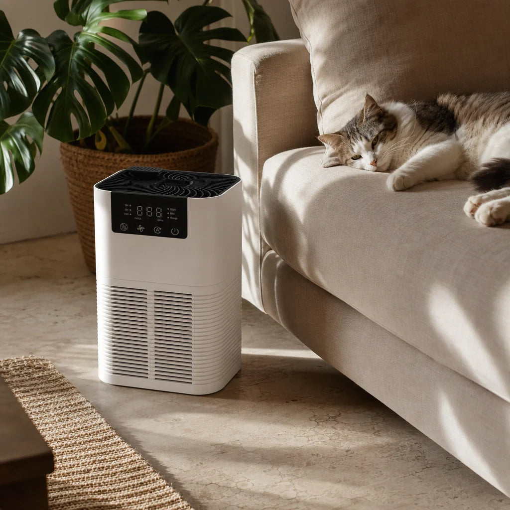 Air purifier formaldehyde sterilization and odor removal - Negative ion