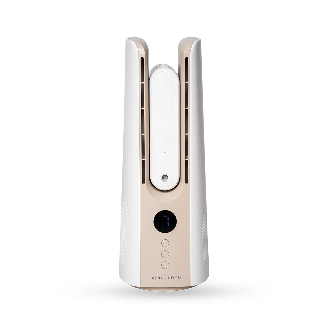Portable Tower Fan – 6 Speeds, Mist spray