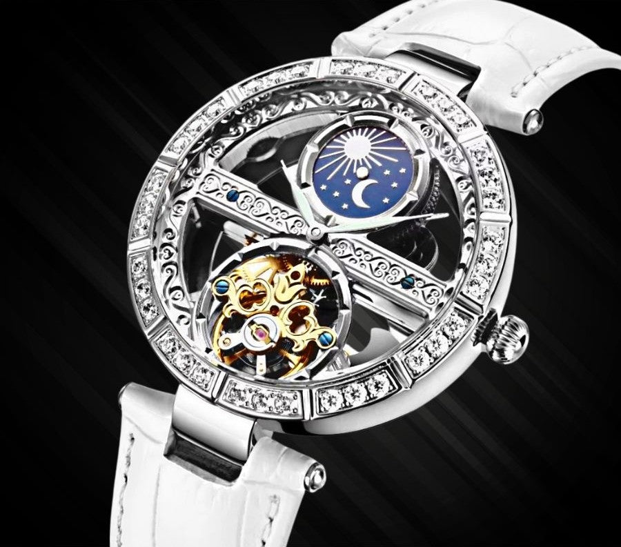 Montre Femme Horloge Luxe Mode Mécanique