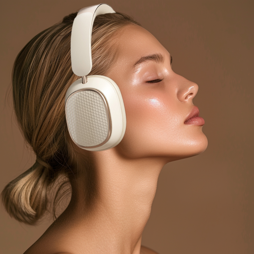 Bluetooth 5.3 earphones head mounted ANC noise cancelling